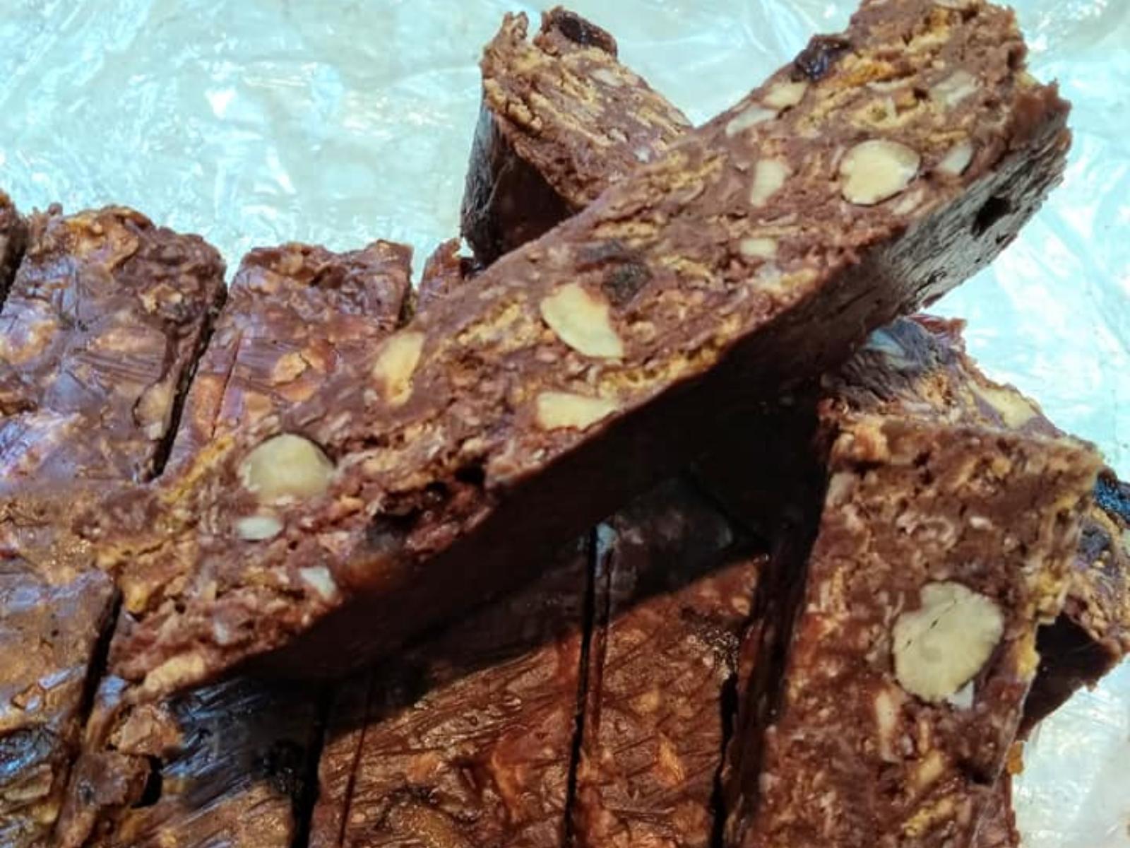 μπάρες-με-ξηρούς καρπούς-και-αποξηραμένα φρούτα-συνταγή-