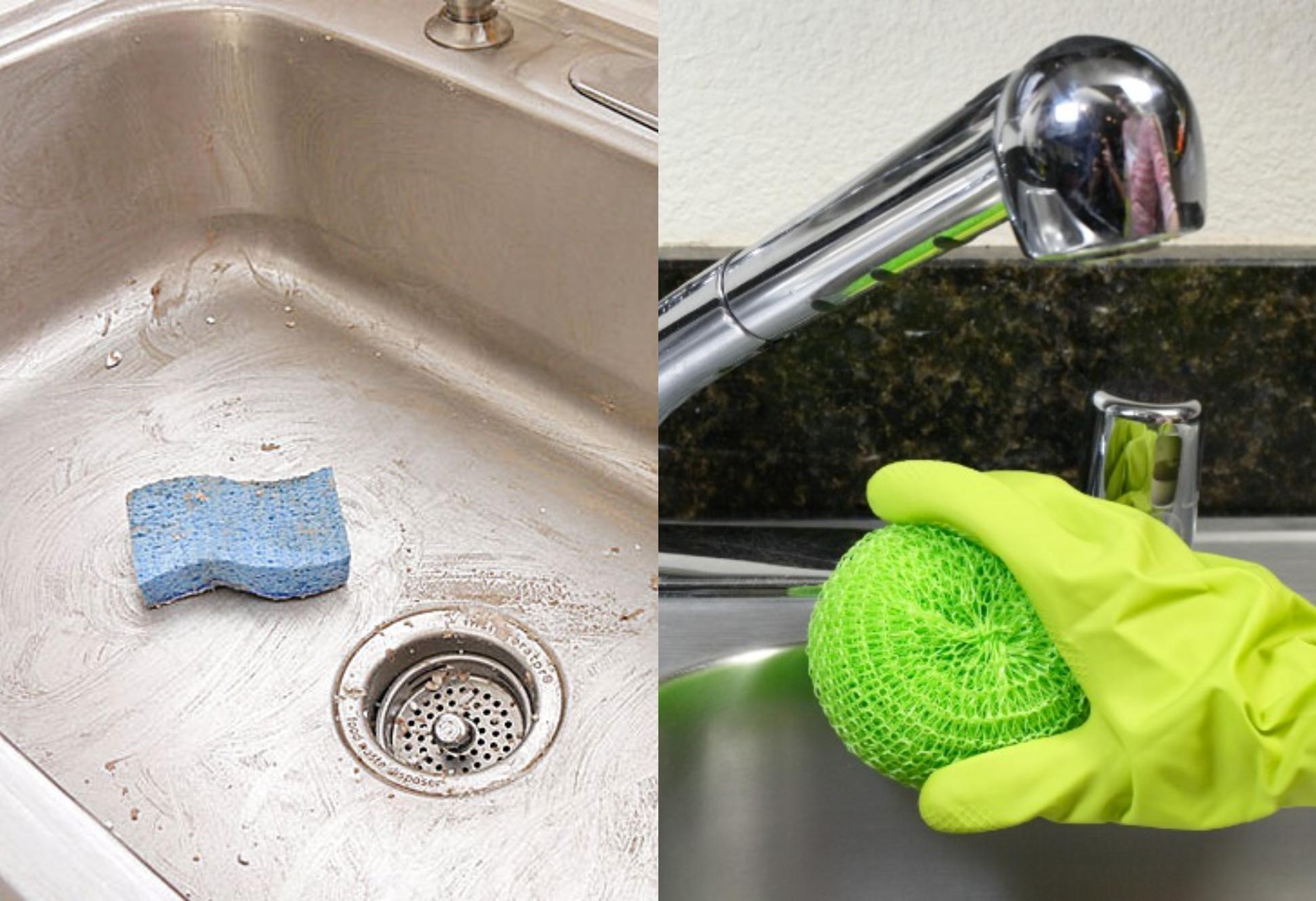 Νεροχύτης γεμάτος άλατα και στίγματα: Το κόλπο που θα τον κάνει να λάμπει