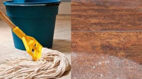Σφουγγάρισμα χωρίς στίγματα: Το κόλπο για πεντακάθαρο πάτωμα