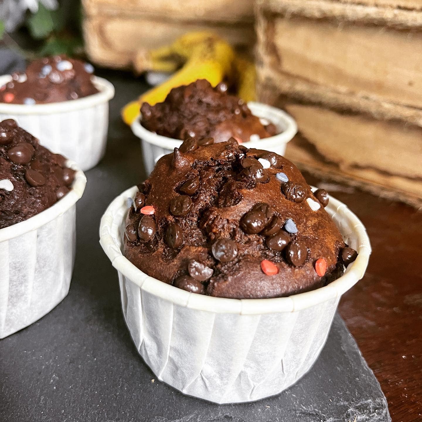 Σοκολατένια-muffins-χωρίς γλυκαντικά-συνταγή- Σοκολατένια-muffins-χωρίς γλυκαντικά-συνταγή-