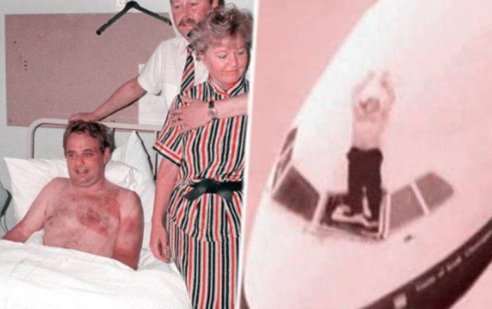 H πτήση του τρόμου : Η απίστευτη πτήση που ο πιλότος κρεμόταν 20′ στο κενό χωρίς να τον ρουφήξει η δίνη