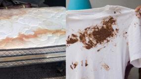 Αίμα και ούρα στο στρώμα, σκουριά στα ρούχα, σοκολάτα στα λευκά: Πως θα καθαρίσετε τους πιο δύσκολους λεκέδες