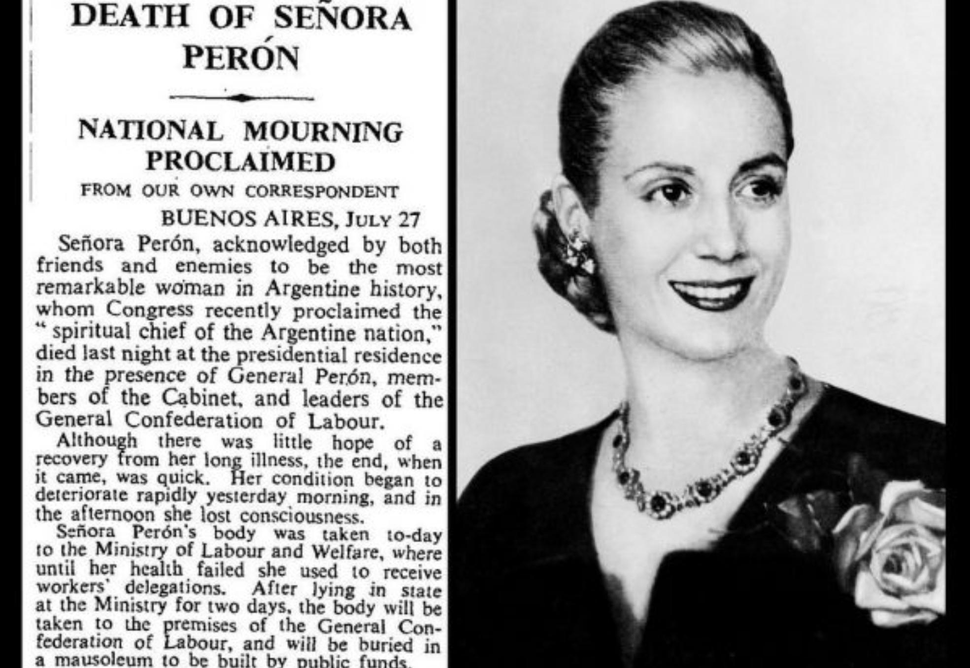 Eβίτα Περόν : Η ιστορία ενός μύθου – Η φρικτή, κρυφή ιστορία για τη λοβοτομή της που επέβαλε ο συζυγός της