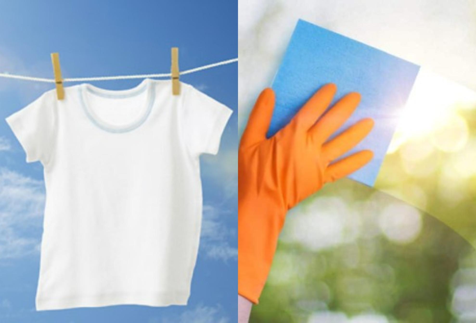 Ρούχα πεντακάθαρα-Λαμπερά πατώματα-Τζαμιά αόρατα: Το πάμφθηνο σπιτικό καθαριστικό