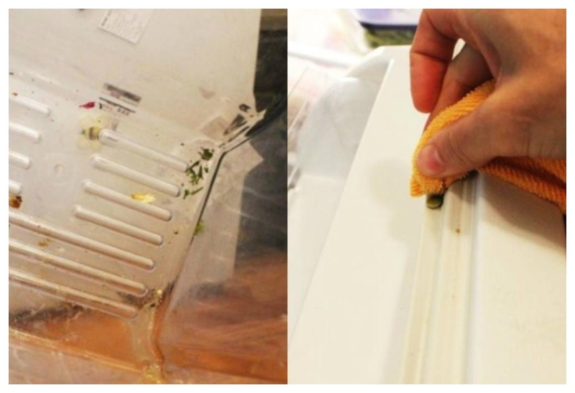 Κάντε το ψυγείο σας να λάμπει με 3 απλά υλικά που διώχνουν λεκέδες σημάδια και άσχημες μυρωδιές