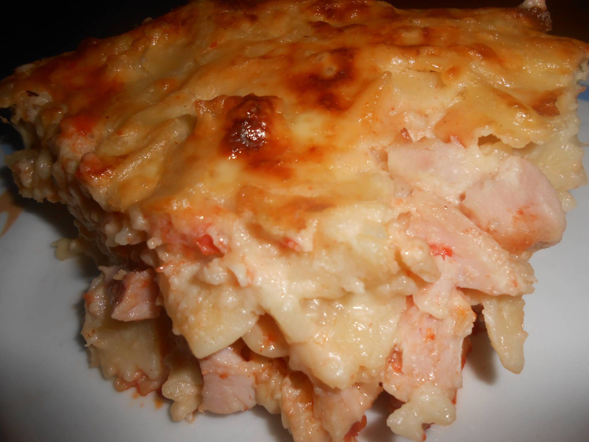 σουφλέ-ζυμαρικών-με-κοτόπουλο-που-περίσσεψε-συνταγή-