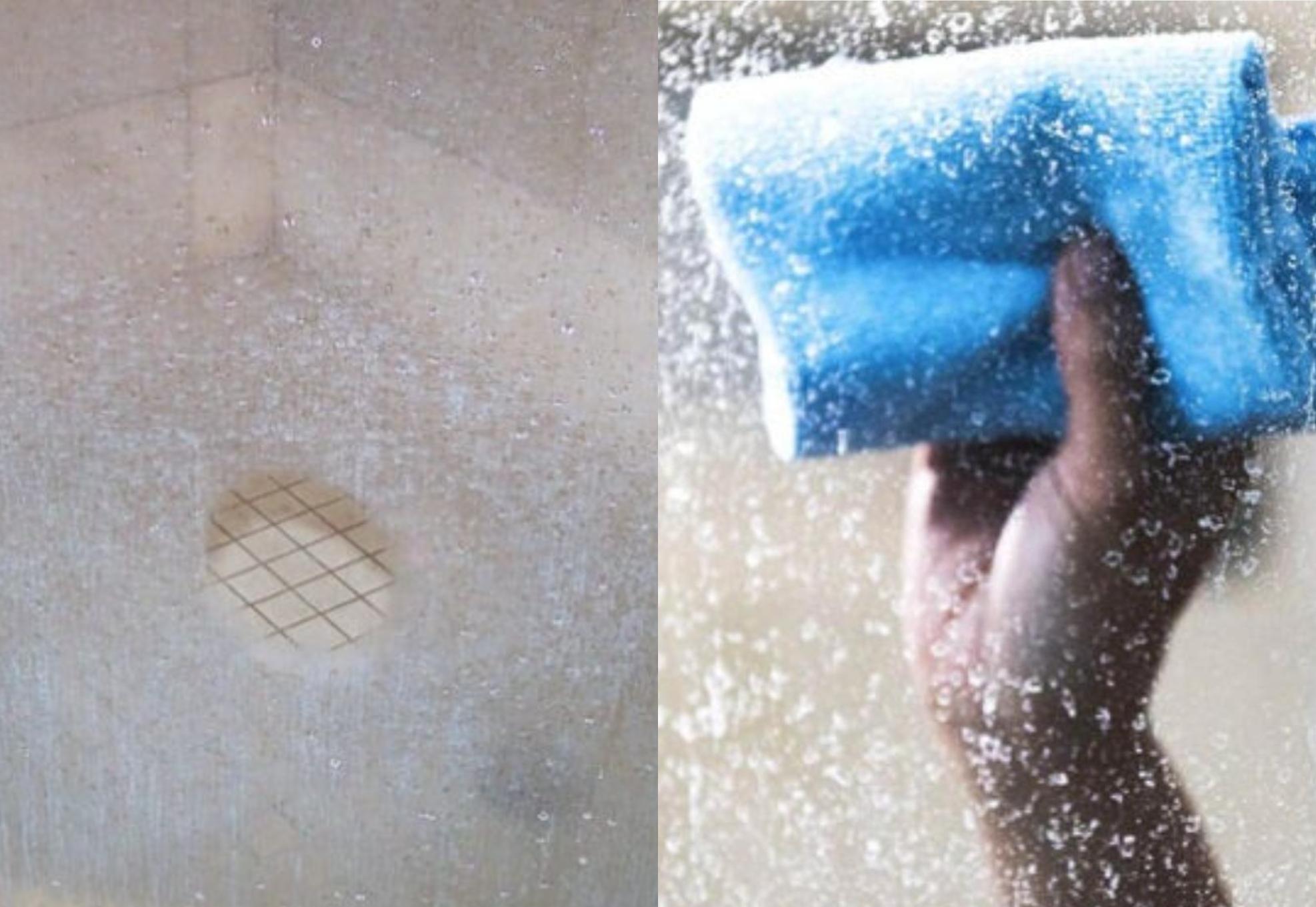 Άλατα στίγματα και θαμπάδα στην γυάλινη καμπίνα της ντουζιέρας; Αυτή είναι η συνταγή για να γίνει και πάλι αστραφτερή