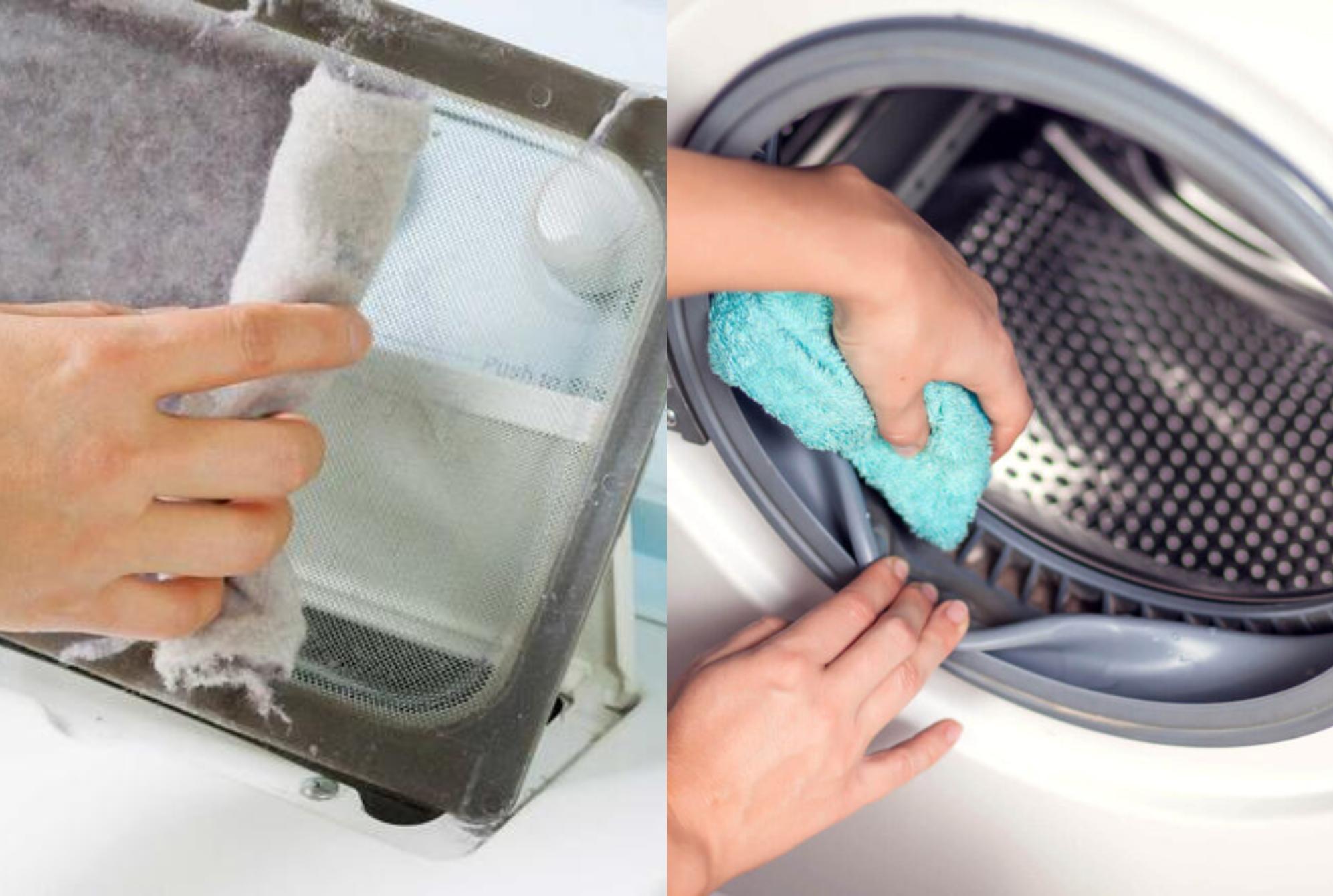 Άσχημες μυρωδιές και ρούχα που δεν στεγνώνουν στο στεγνωτήριο: Τα μυστικά για να το κάνεις να λάμψει