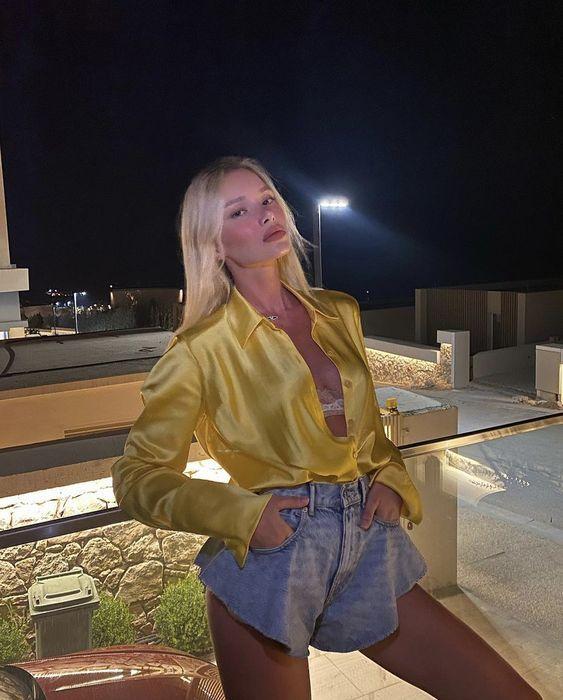 σατέν-κίτρινη-πουκαμίσα-ιδέες-