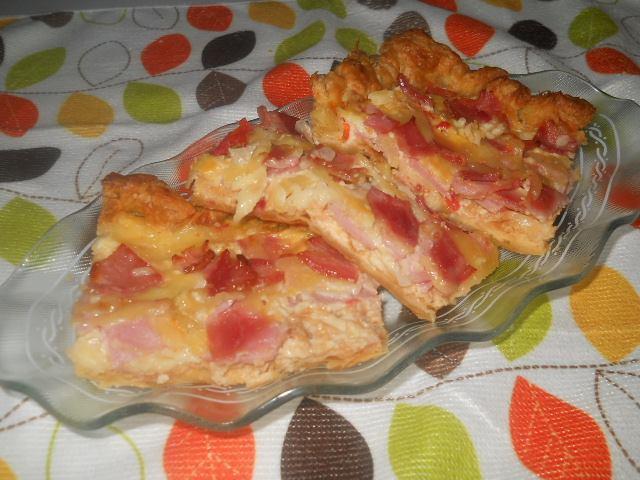 Quiche Lorraine-Κις Λορέν-με μπέικον-και-τυριά-συνταγή- Quiche Lorraine-Κις Λορέν-με μπέικον-και-τυριά-συνταγή-