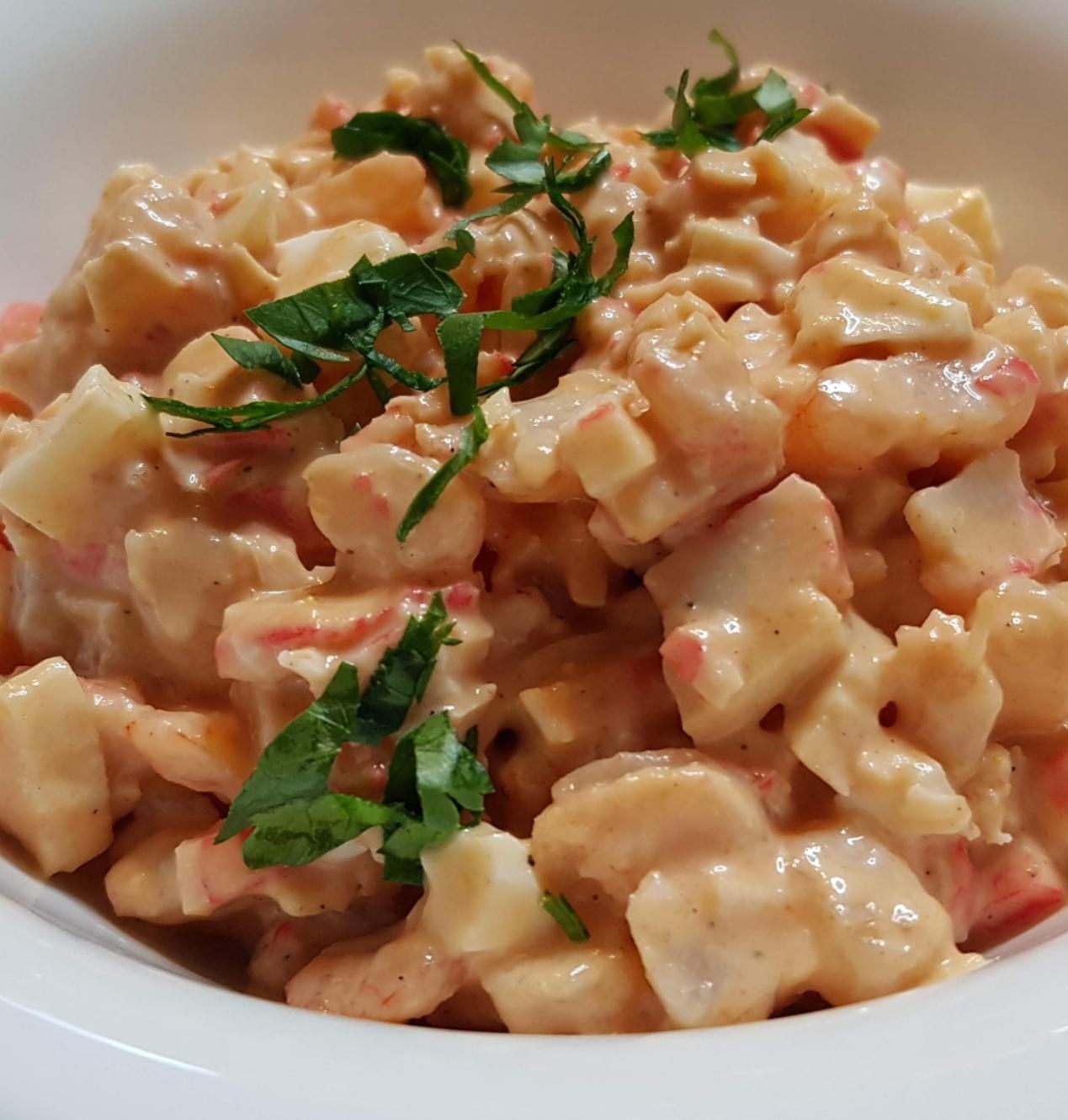 Συνταγή για γαριδοσαλάτα