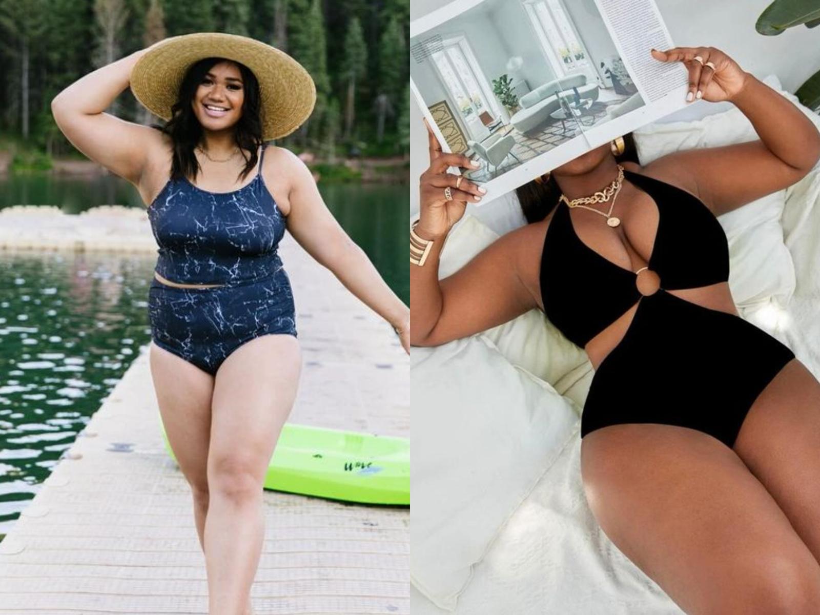 ιδέες-για-plus size μαγιό-Καλοκαίρι 2023-τάσεις 2023-