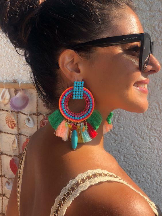 ιδέες-για-boho σκουλαρίκια-Καλοκαίρι 2023-