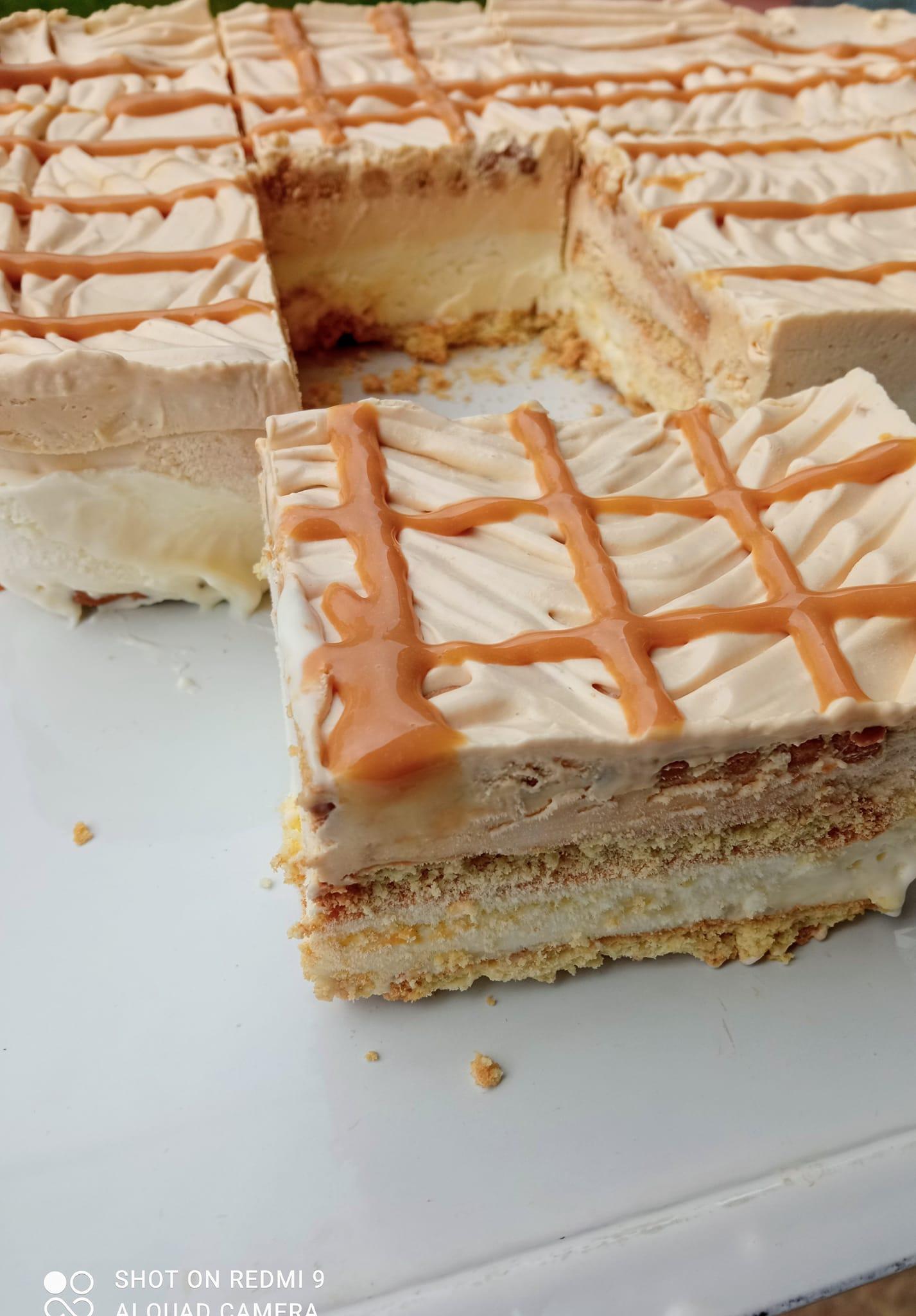 τούρτα-παγωτό-καραμέλα-συνταγή- τούρτα-παγωτό-καραμέλα-συνταγή-