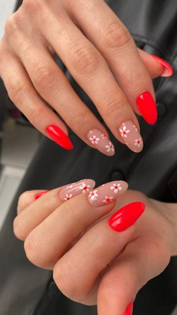 ιδέες-για-κόκκινα νύχια-Καλοκαίρι 2023-