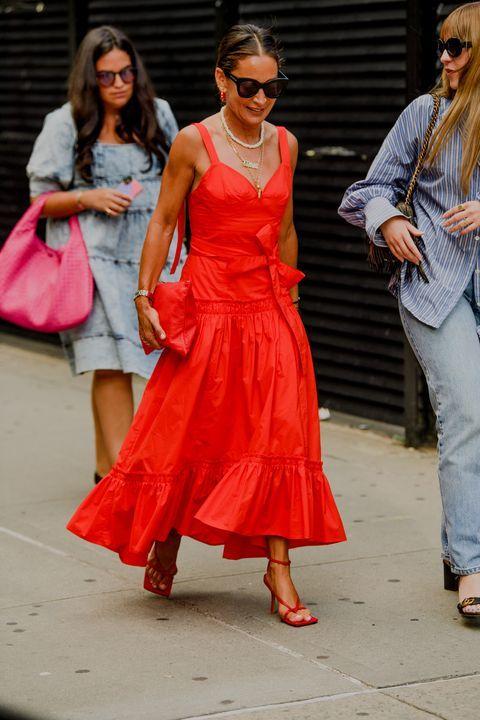 μάξι-κόκκινο-καλοκαιρινό φόρεμα-ιδέες-