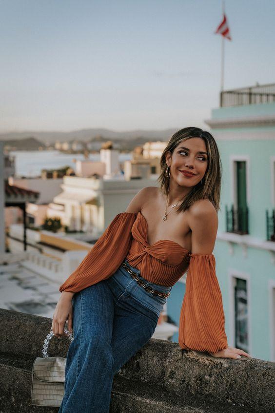 τζιν-παντελόνι-με-καφέ-τοπ-ιδέες- τζιν-παντελόνι-με-καφέ-τοπ-ιδέες-