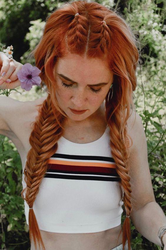 πλεξούδες-ψαροκόκαλο-τον-Ιούλιο 2023-ιδέες-