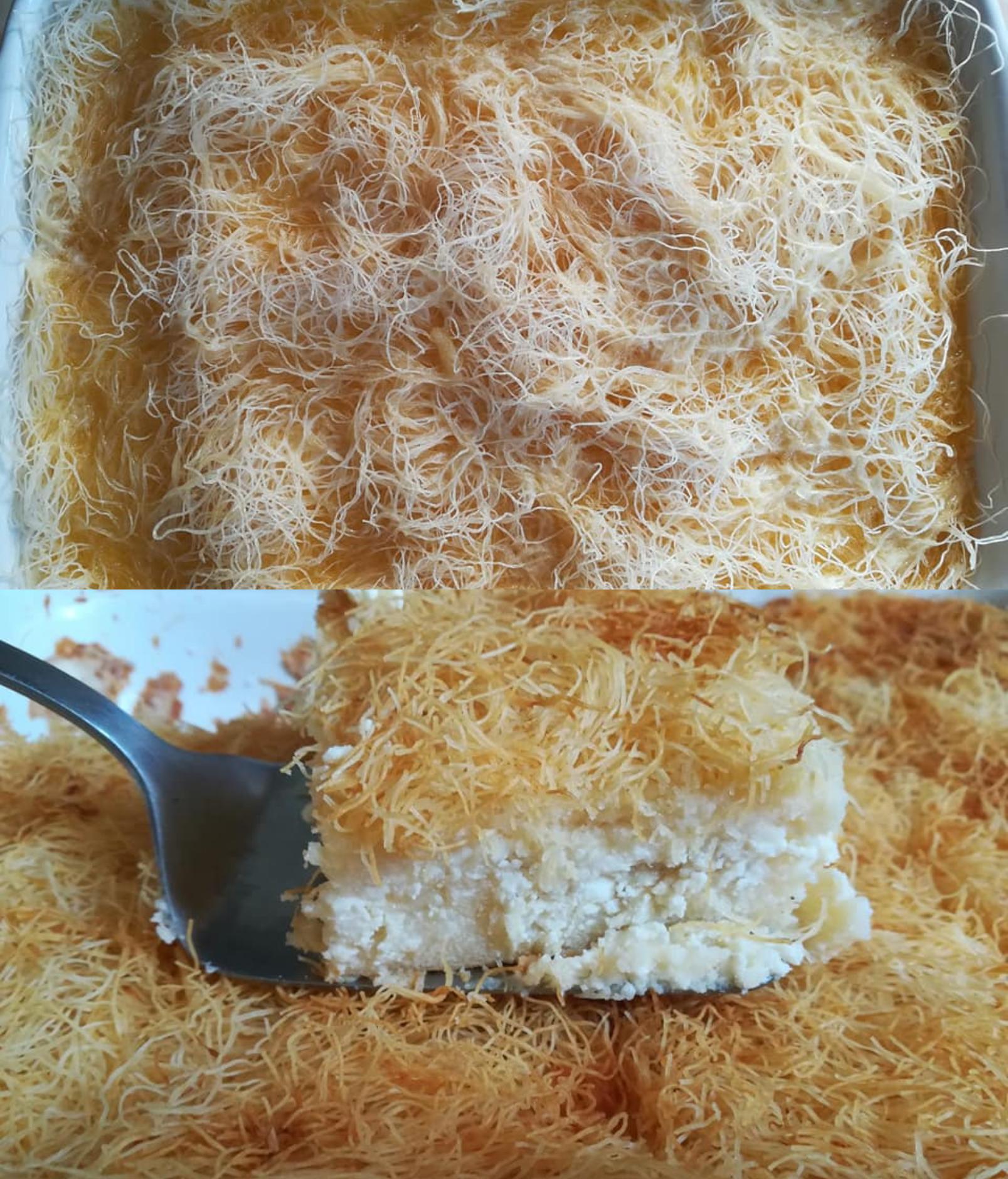 Τυρόπιτα με κανταΐφι – Αφράτη