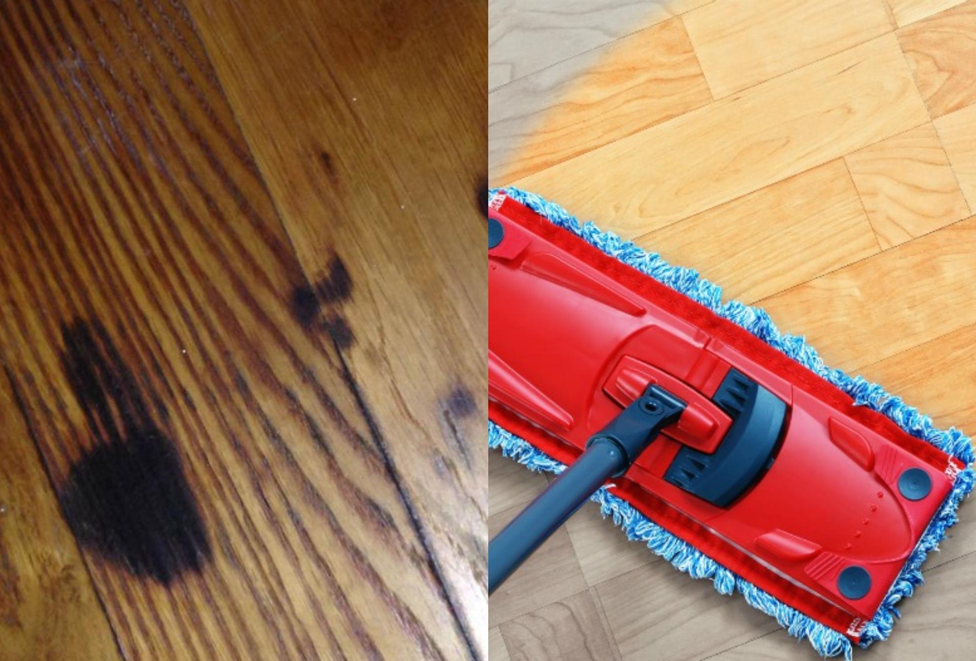Πως να αφαιρέσετε δύσκολους λεκέδες από το ξύλινο πάτωμα