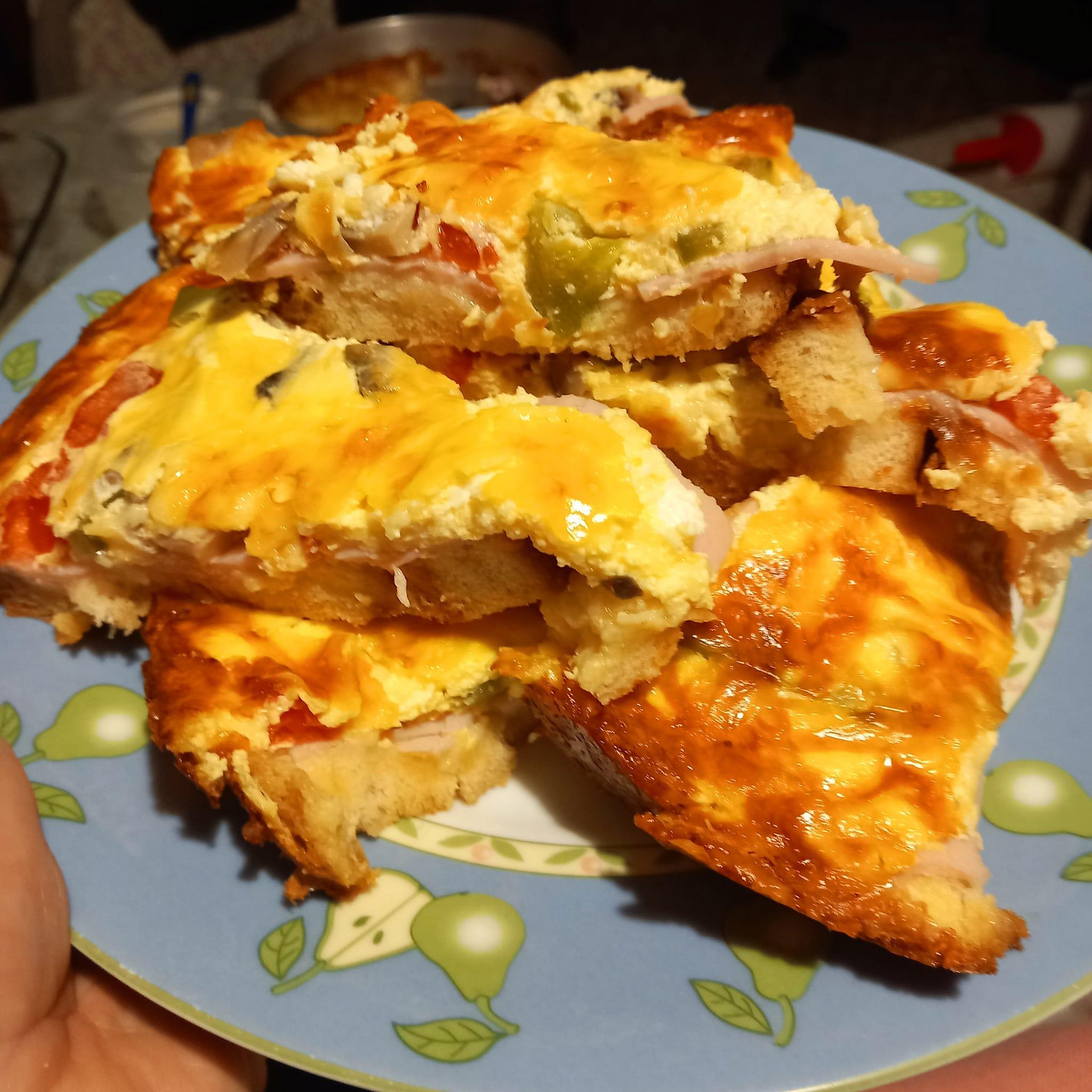 πίτσα-με-ψωμί του τοστ-συνταγή-