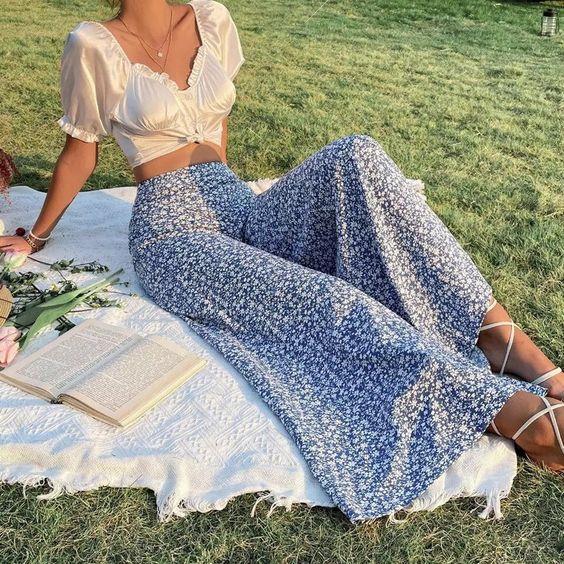 φλοράλ-παντελόνα-με-σατέν-τοπ-ιδέες-