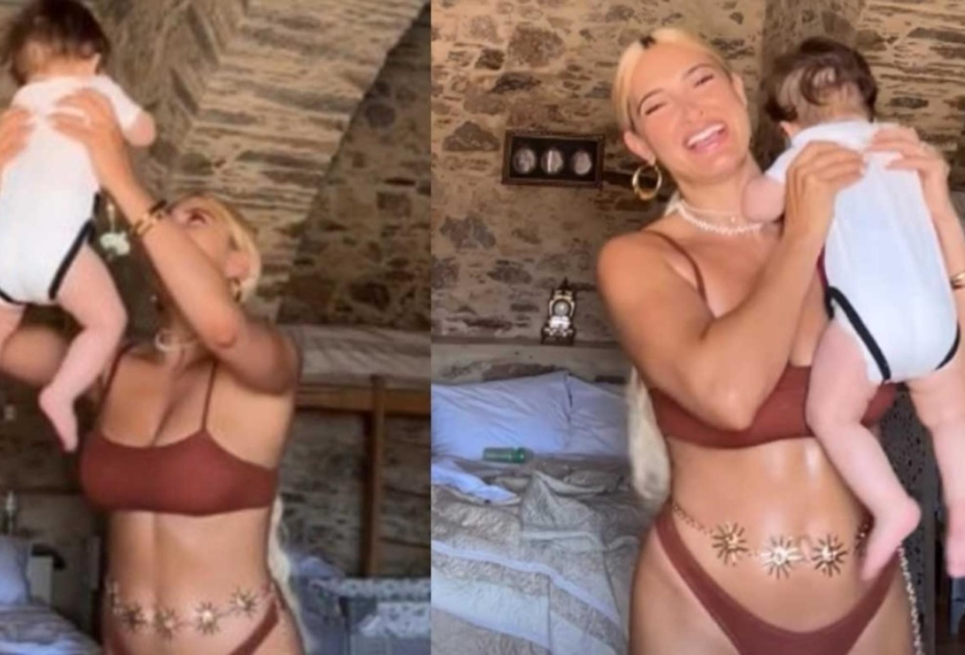 Ιωάννα Τούνη: Έγινε 6 μηνών ο γιος της – Γιορτάζει χορεύοντας με τον Νουνίτο 