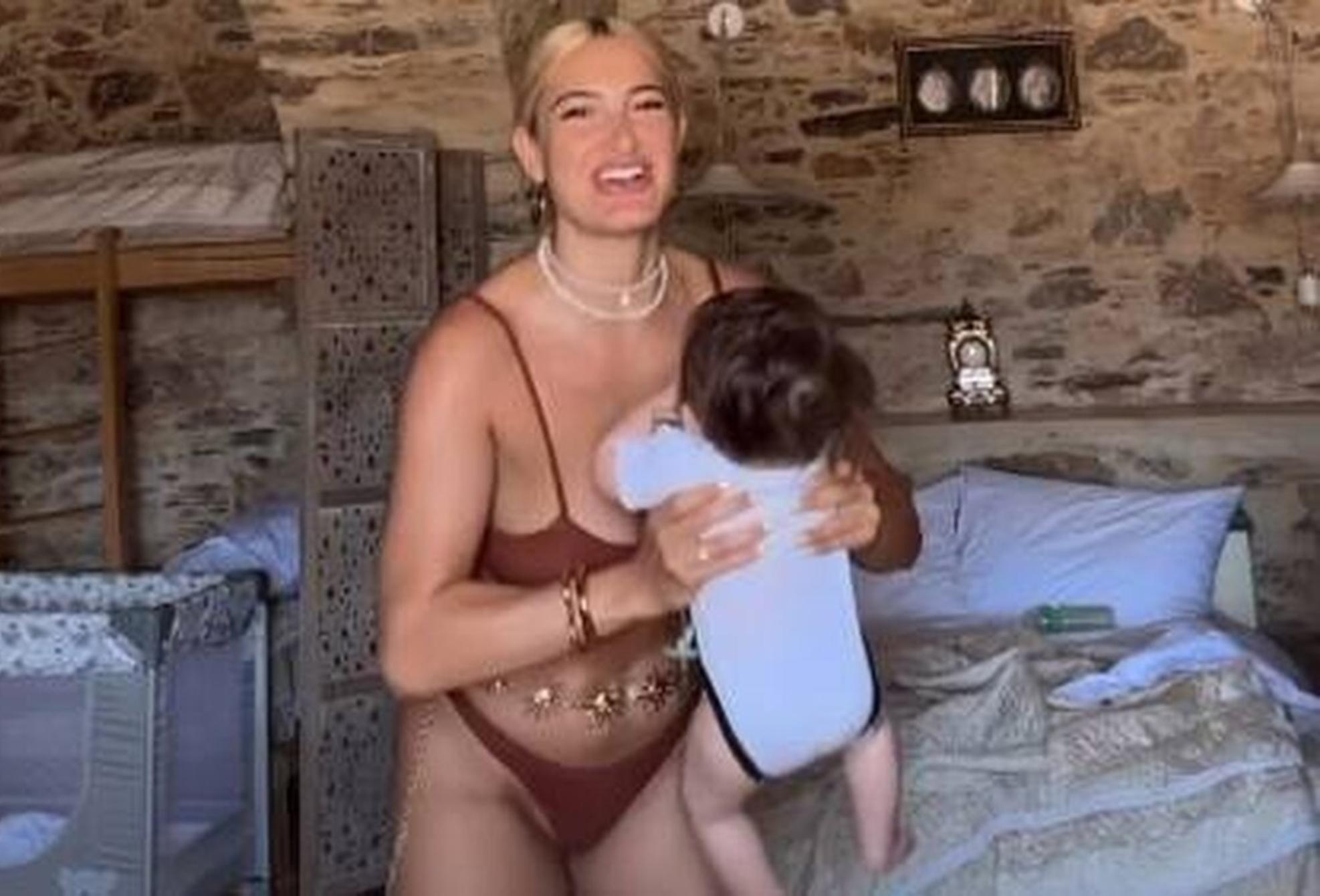 Ιωάννα Τούνη: Έγινε 6 μηνών ο γιος της – Γιορτάζει χορεύοντας με τον Νουνίτο 