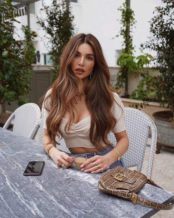 ιδέες-για-καστανά μαλλιά-το-Καλοκαίρι 2023- ιδέες-για-καστανά μαλλιά-το-Καλοκαίρι 2023-