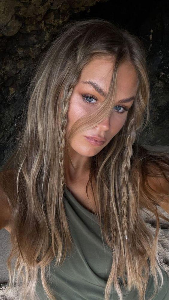 ιδέες-για-καστανά μαλλιά-το-Καλοκαίρι 2023- ιδέες-για-καστανά μαλλιά-το-Καλοκαίρι 2023-