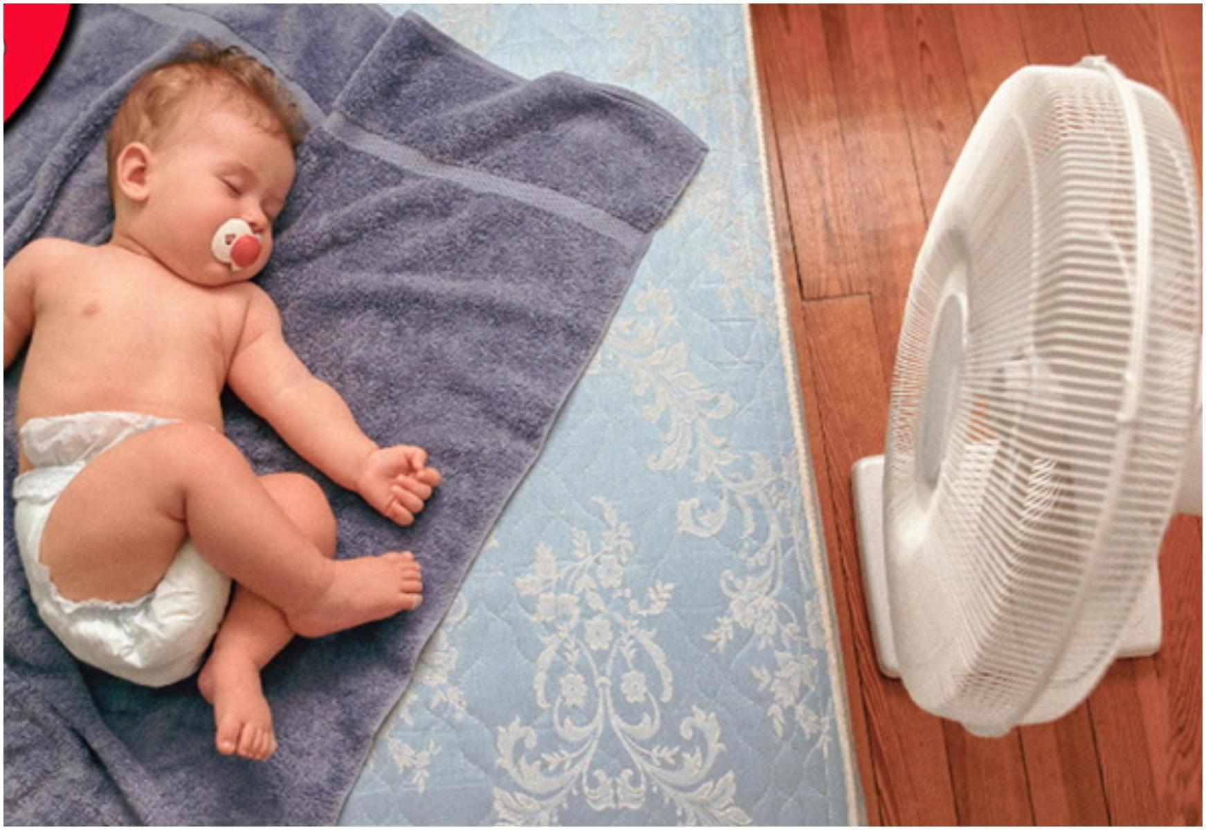 Πώς να κρατήσουμε το μωρό δροσερό στον ύπνο χωρίς κλιματισμό
