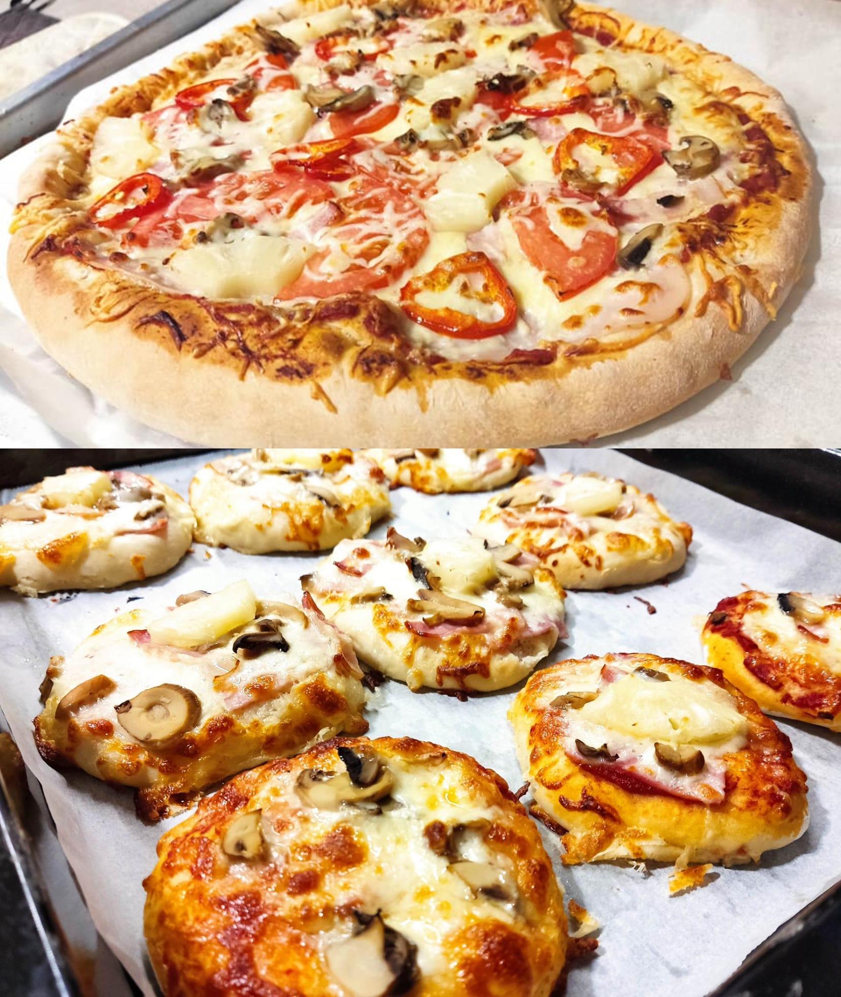 Αφράτο ζυμάρι για πίτσα και πιτσάκια