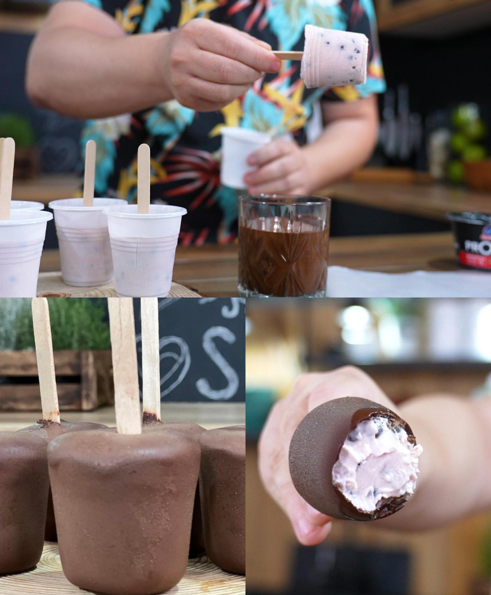 Παγωτό με 3 υλικά χωρίς ζάχαρη για παιδιά