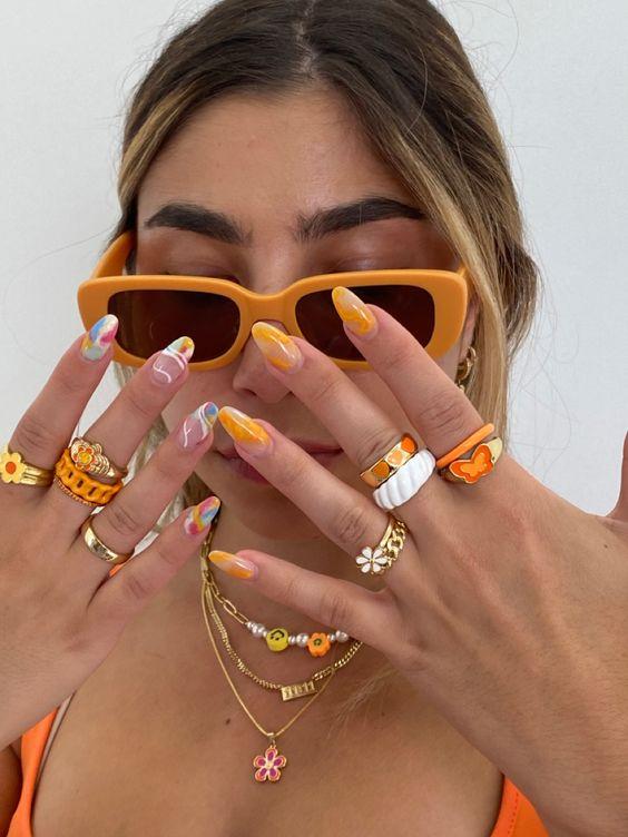 γυαλιά-ηλίου-με-πορτοκαλί-σκελετό-ιδέες-