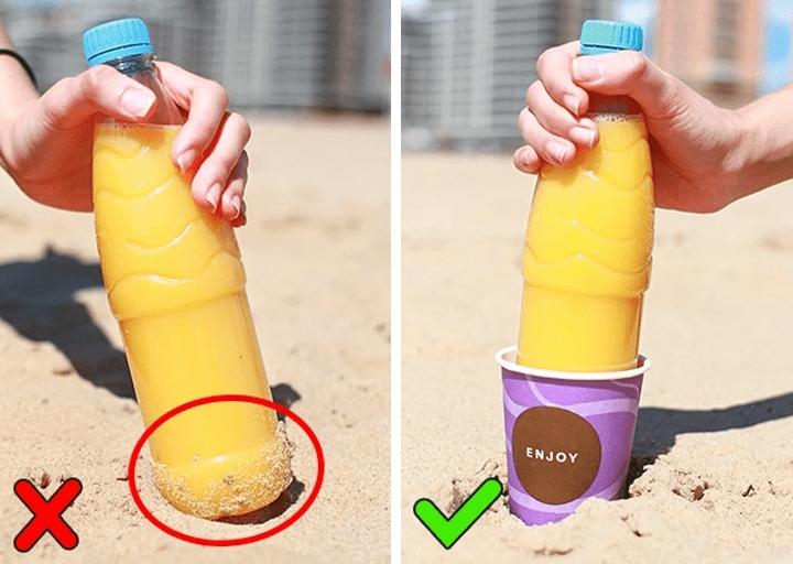 έξυπνα κόλπα-για-την-παραλία-