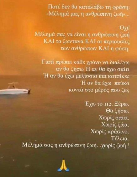 Γιώργος Γεροντιδάκης: Το άγριο ξέσπασμα του για τις πυρκαγιές