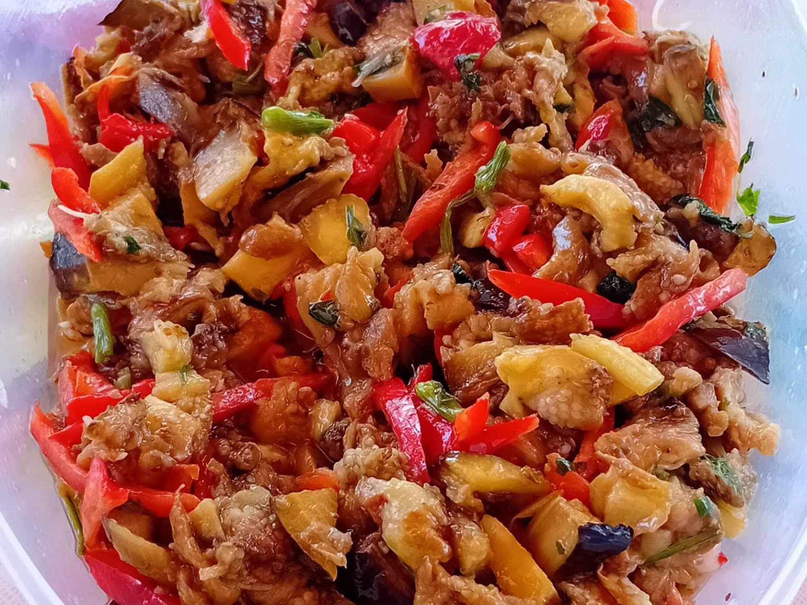 Μελιτζάνες-ψητές-σκορδάτες-συνταγή- Μελιτζάνες-ψητές-σκορδάτες-συνταγή-