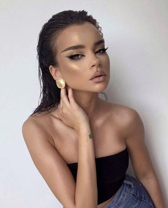 wet styling-σε-μακριά μαλλιά-ιδέες-