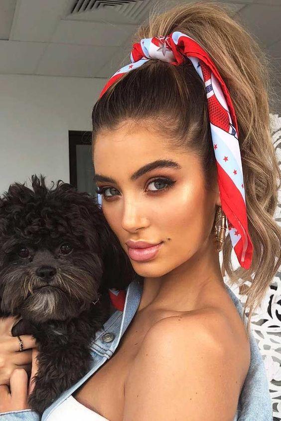 ponytail-αλογοουρά-με-μαντήλι-ιδέες-