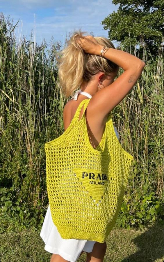 φλούο-ψάθινη-κίτρινη τσάντα-ιδέες- φλούο-ψάθινη-κίτρινη τσάντα-ιδέες-