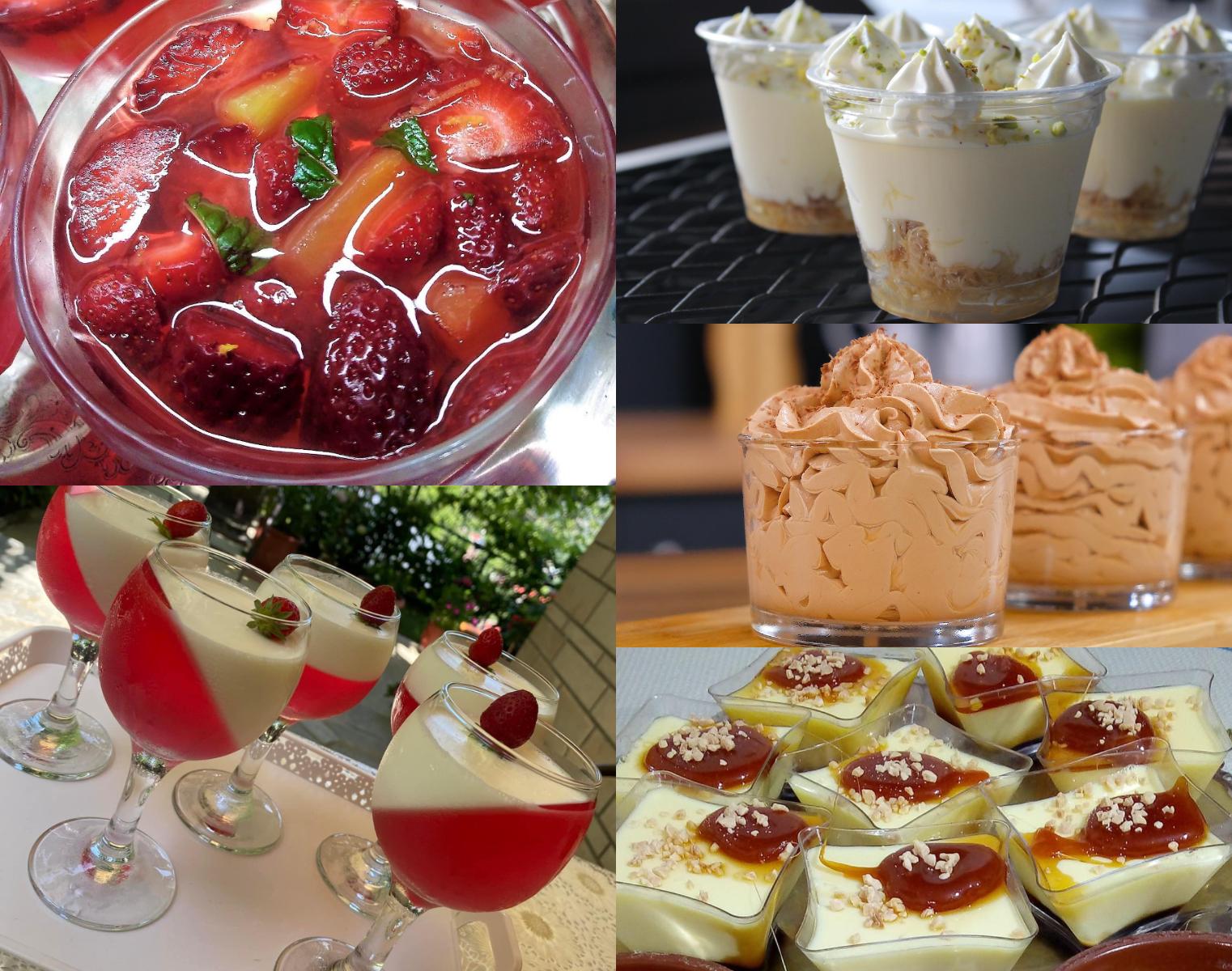 Δεκαπενταύγουστος: Δέκα Συνταγές για εύκολα γλυκά σε ποτήρι