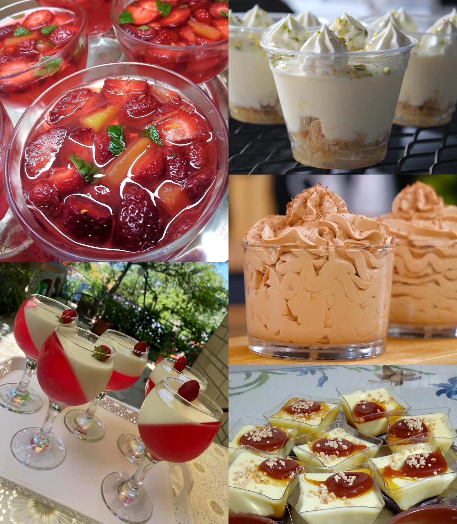 Δεκαπενταύγουστος: Δέκα Συνταγές για εύκολα γλυκά σε ποτήρι