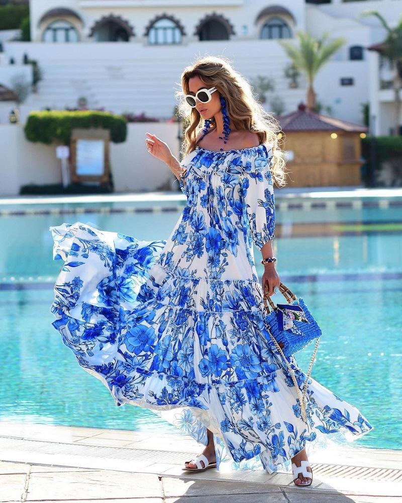 Γη της Ελίας – Άντζελα Γκερέκου : Το Πράσινο ριχτό φόρεμα της είναι ότι πρέπει για τις χαλαρές βόλτες σου