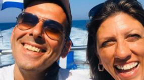 Ζωή Κωνσταντοπούλου  –  Διαμαντής Καραναστάσης : Στη Μύκονο το ζευγάρι για τον Δεκαπενταύγουστο