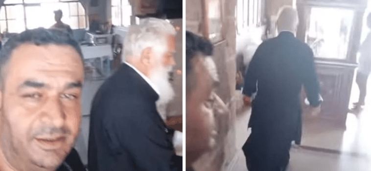 Φρίκη: Τουρκοκύπριος παρενόχλησε ιερέα στα Κατεχόμενα και ανέβασε βίντεο