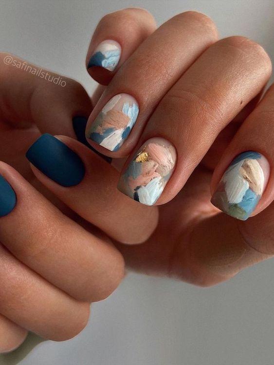 ματ-φθινοπωρινά νύχια-σε-ψυχρές αποχρώσεις-ιδέες- ματ-φθινοπωρινά νύχια-σε-ψυχρές αποχρώσεις-ιδέες-