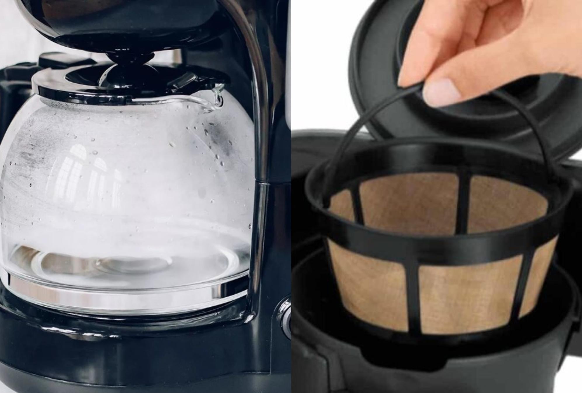 Άλατα άσχημες μυρωδιές και υπολείμματα καφέ: Κάντε την καφετιέρα σας  σαν καινούρια με 1 μόνο υλικό