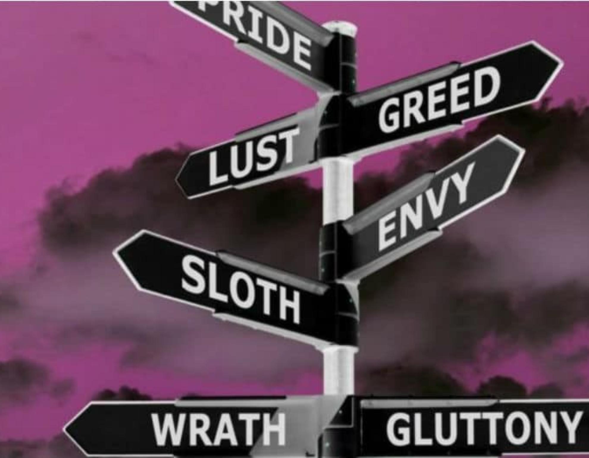 Τεστ: Ποιο από τα επτά θανάσιμα αμαρτήματα ταιριάζει στον χαρακτήρα σου