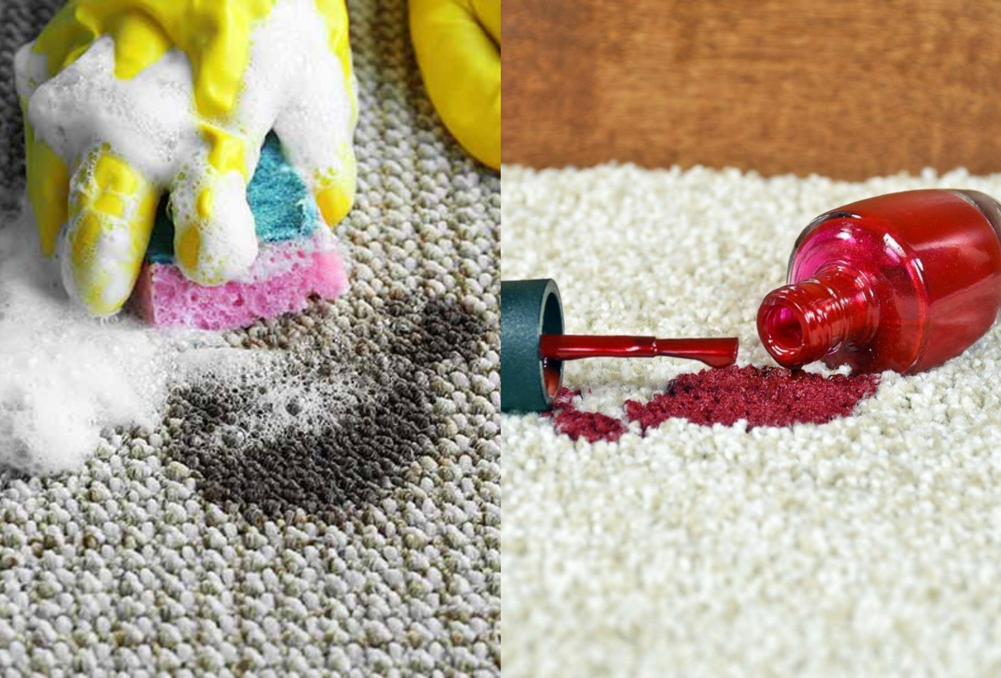 Φθινόπωρο 2023: Λάσπη κόλα βερνίκι νυχιών και λαδιές στα χαλιά – 4 Tips για το πιο αποτελεσματικό πλύσιμό στο σπίτι 
