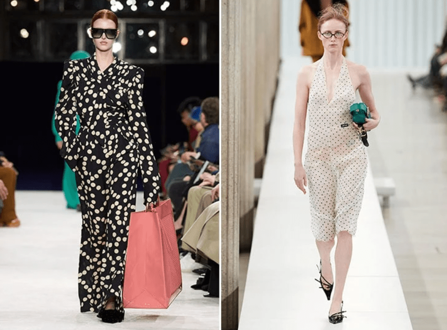 πουά ρούχα-Φθινόπωρο-Χειμώνας-2023-2024-τάσεις-στο-ντύσιμο- πουά ρούχα-Φθινόπωρο-Χειμώνας-2023-2024-τάσεις-στο-ντύσιμο-